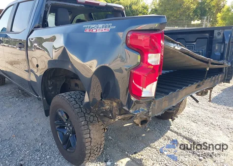 2020 Chevrolet Silverado 4Wd Short Bed Custom Trail Boss из США, поврежденный, VIN 1GCPYCEF7LZ194967